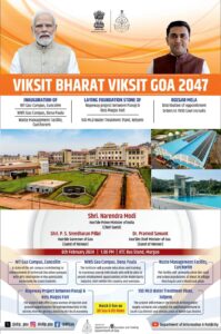 #ADVT विकसित भारत;विकसित गोवा 2047!